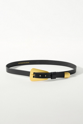 By Anthropologie Modern Western Belt In Gray