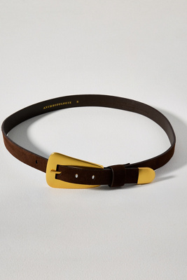 By Anthropologie Modern Western Belt In Brown