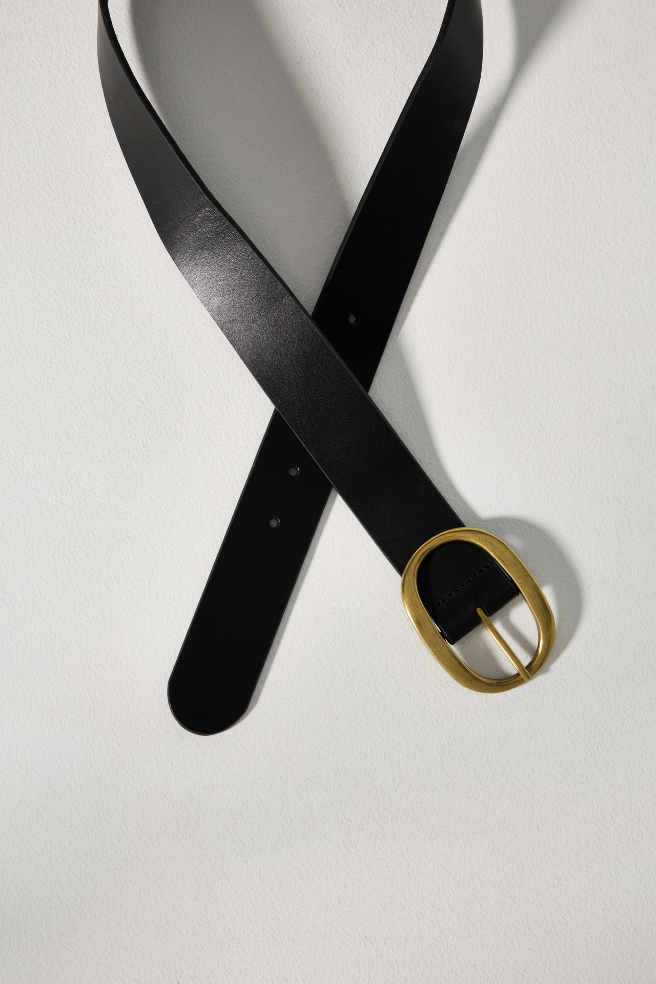 Oval Buckle Belt