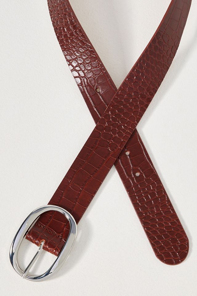 Oval Buckle Belt #1