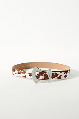 By Anthropologie Statement Buckle Belt In Sand