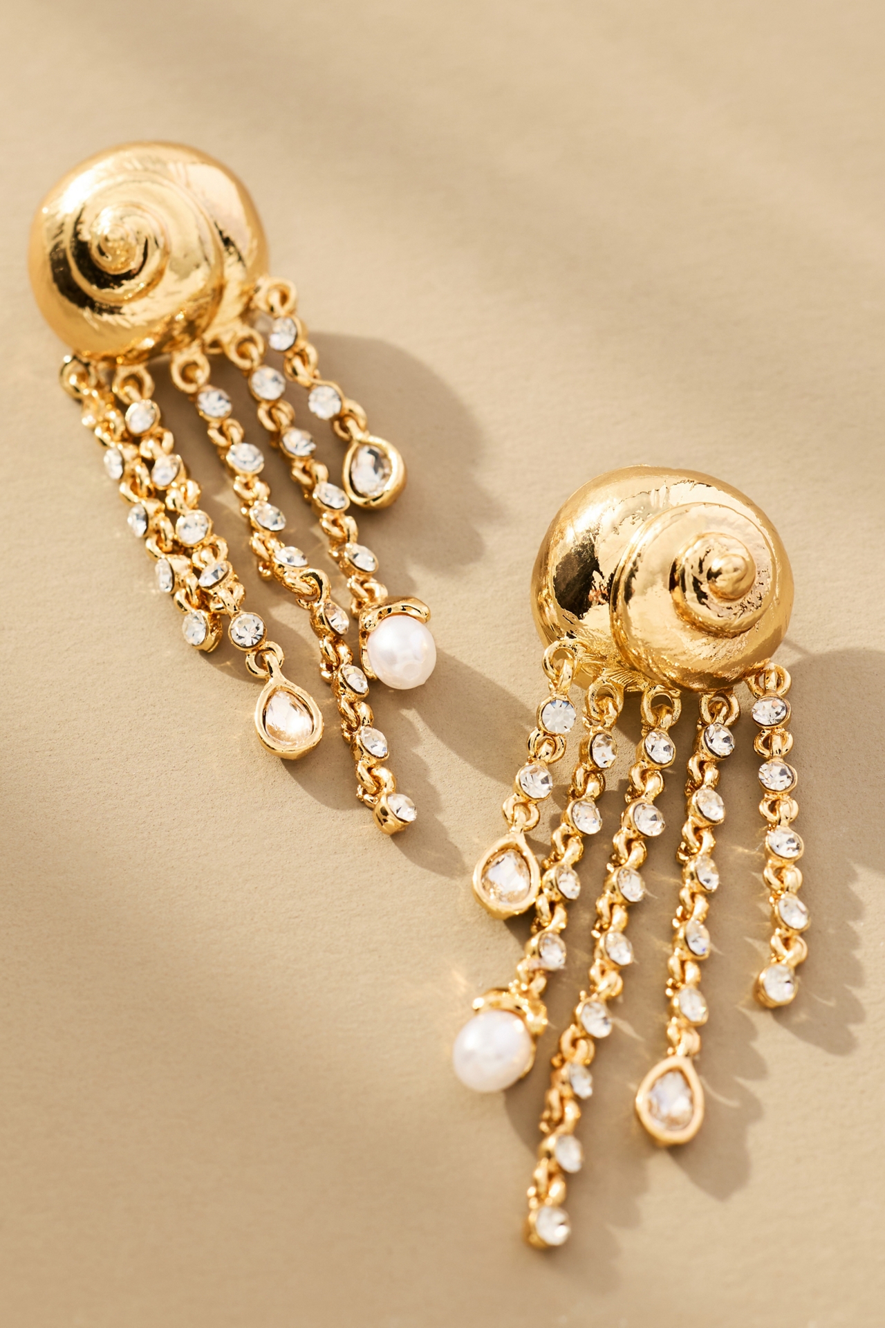 Casa Clara Siren Shell Drop Earrings