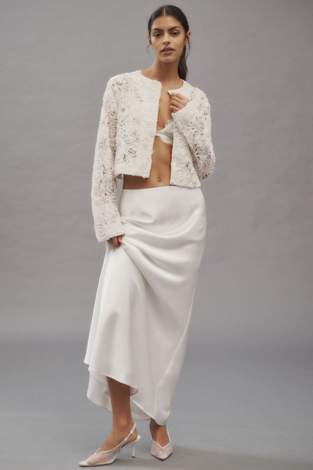 Unreal Fur Rosa Floral Tulle Jacket #2