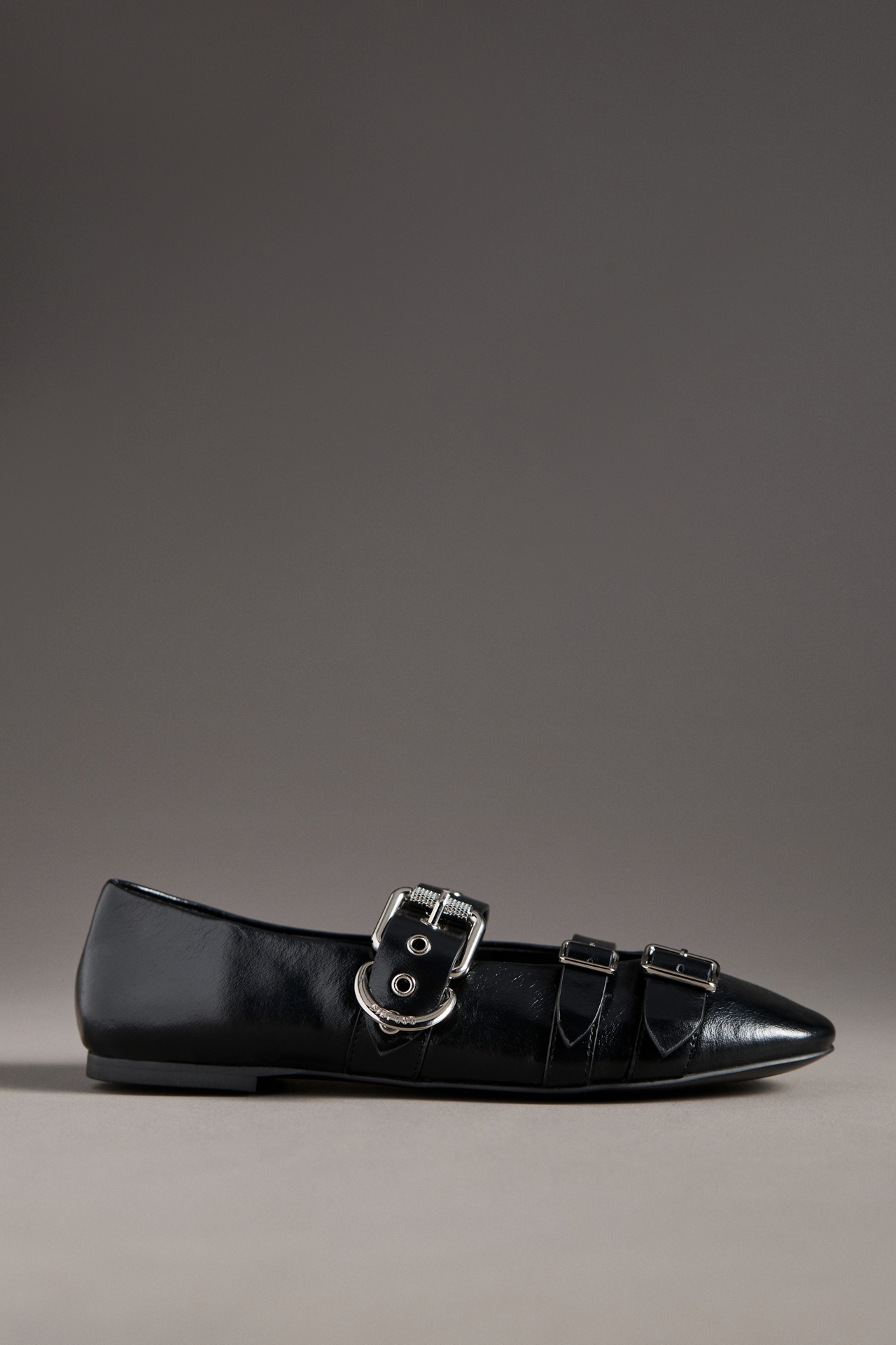 Lola Cruz Multi Moto Ballet Flats