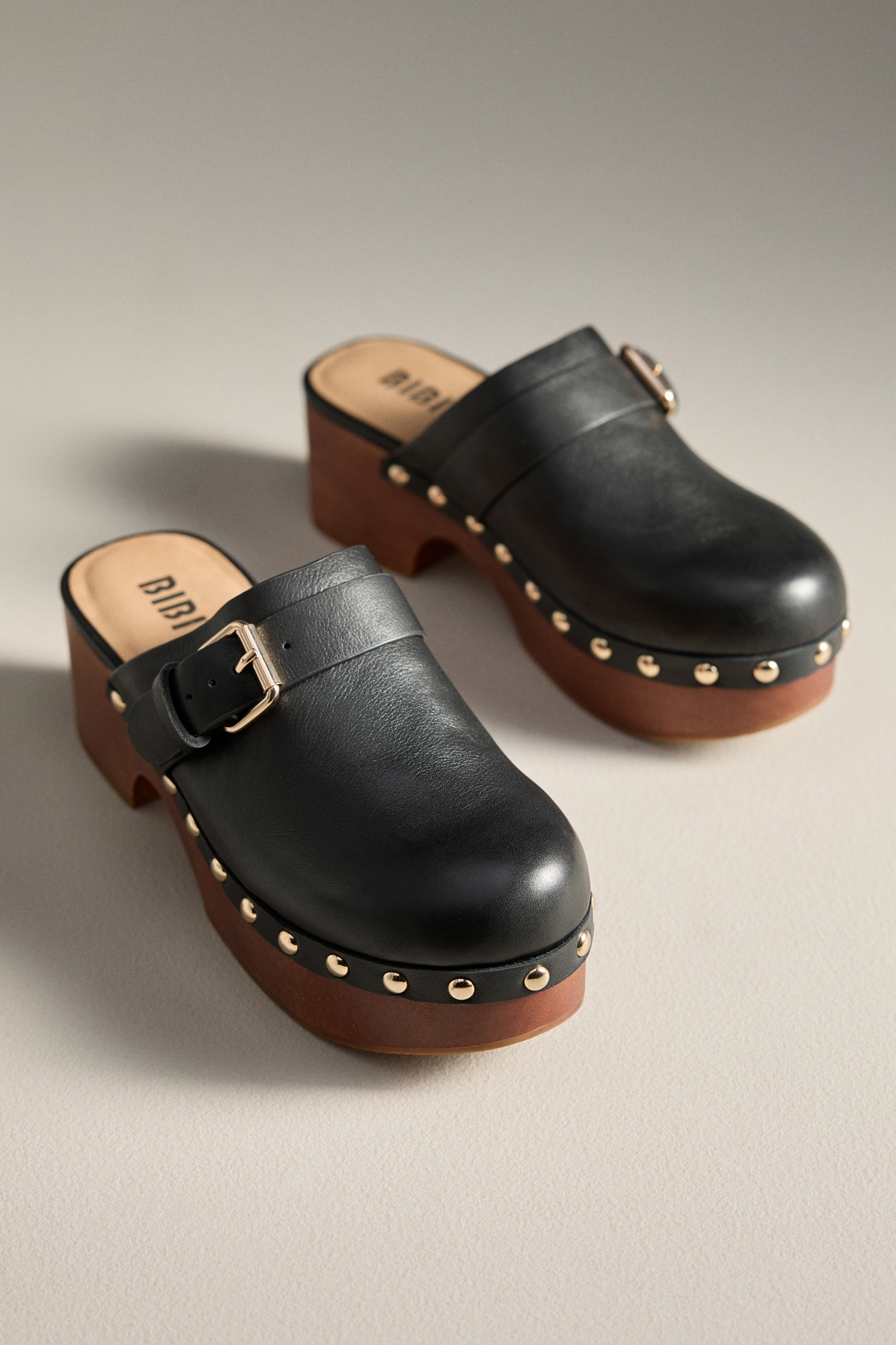 Bibi Lou Platform Studded Clogs