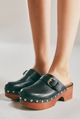 Bibi Lou Platform Studded Clogs