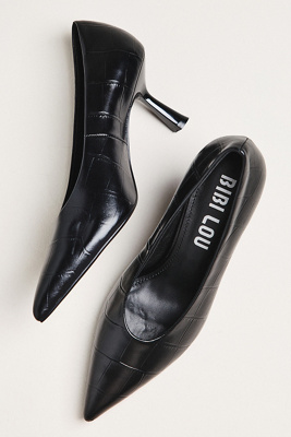 Bibi Lou Pointed-toe Pumps In Black