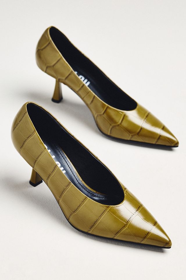 Bibi Lou Pointed-Toe Pumps #1