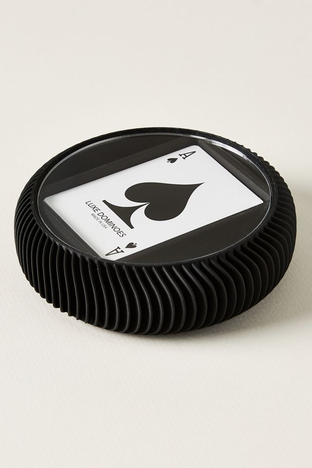 Luxe Dominoes La Redonda Round Card Game Set  #1