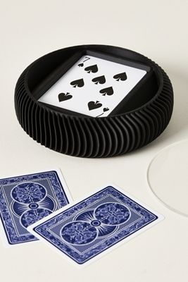 Luxe Dominoes La Redonda Round Card Game Set 