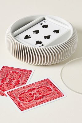 Luxe Dominoes La Redonda Round Card Game Set