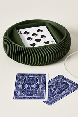 Luxe Dominoes La Redonda Round Card Game Set 