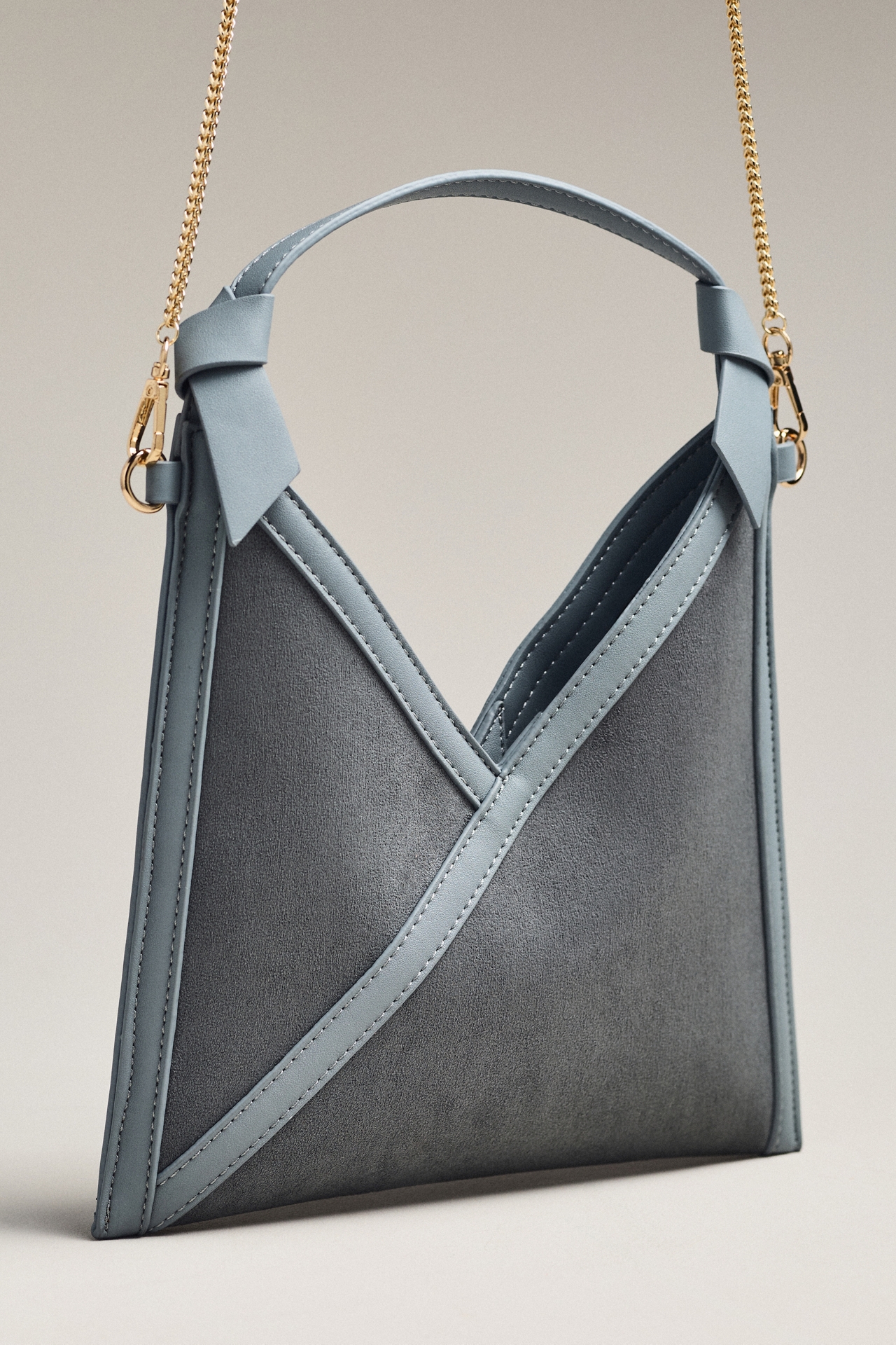 Mali + Lili Madeline Triangular Mini Crossbody Bag