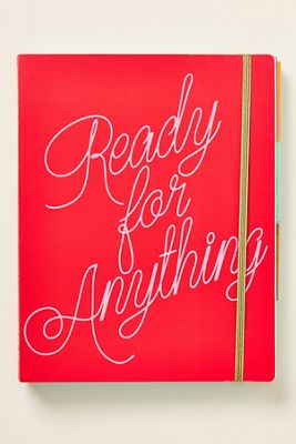Ruff House Striped Signature Spiral Notebook Journal