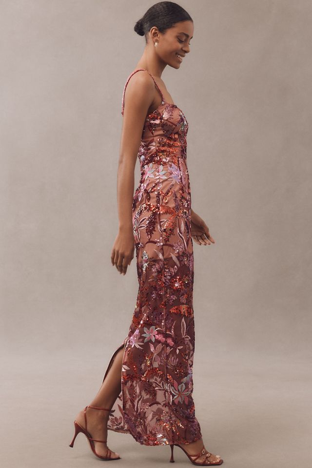 Bronx and Banco Dahlia Leona Embroidered Gown #3