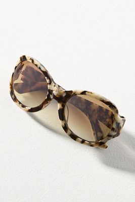 Poppy Lissiman Tiffi Graphic Tortoiseshell Sunglasses