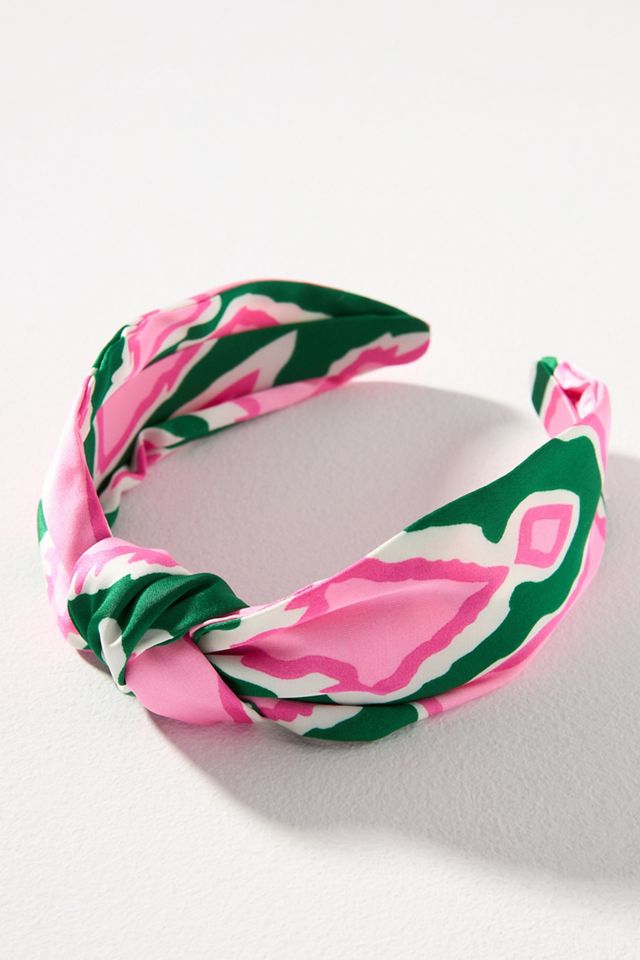 Everly Vibrant Print Knot Headband #1