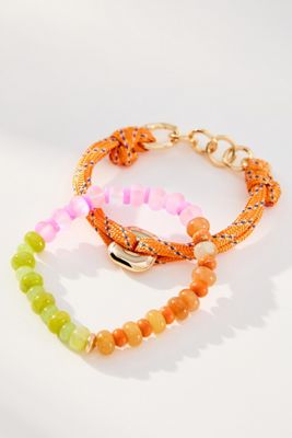 Mixed Beaded Bracelet | Anthropologie