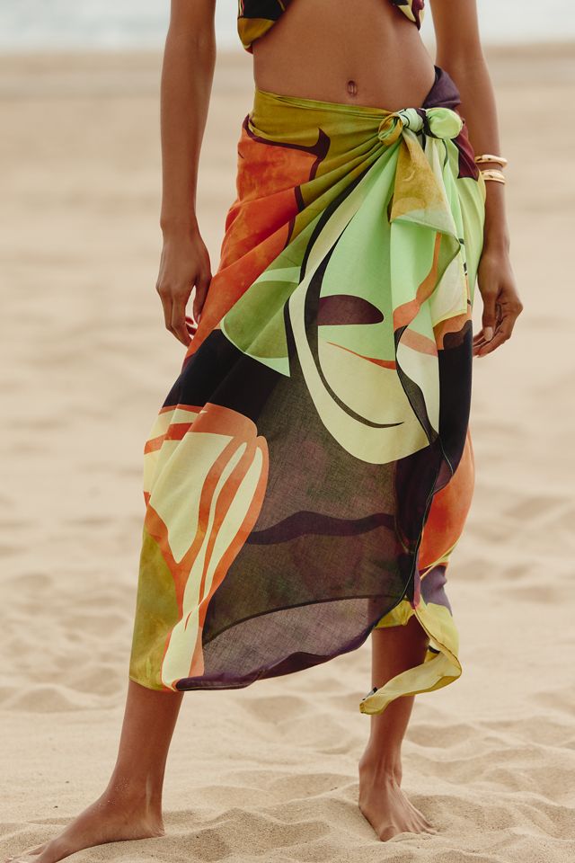 Vismaya Printed Cotton Sarong #1