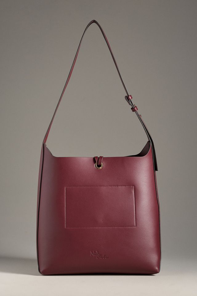 Mali + Lili Buckle Bucket Shoulder Bag #1