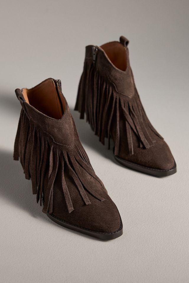Seychelles Easy Come Easy Go Fringe Ankle Boots #1