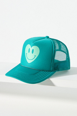 Anthropologie Ascot + Hart Palm Trucker Hat Ascot + Hart Peace On Earth Trucker Hat | Anthropologie main image 2