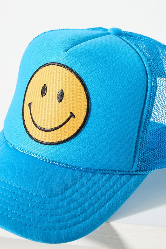 Ascot + Hart Smiley Patch Trucker Hat #2