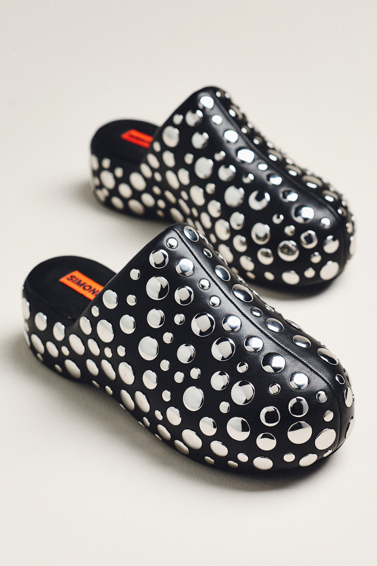 SIMONMILLER Studded Bubble Clogs