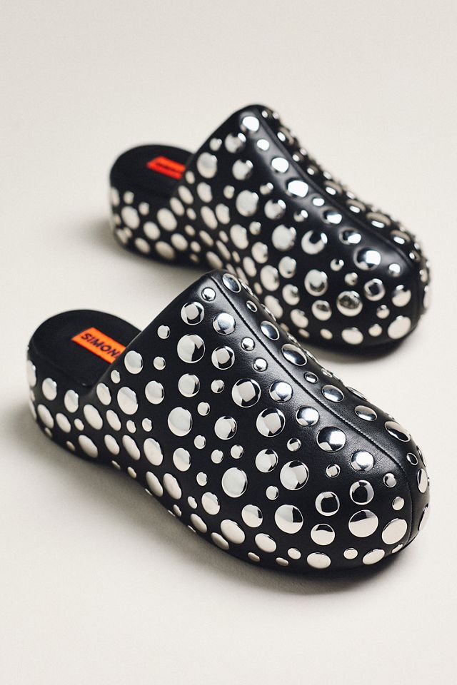SIMONMILLER Studded Bubble Clogs #1