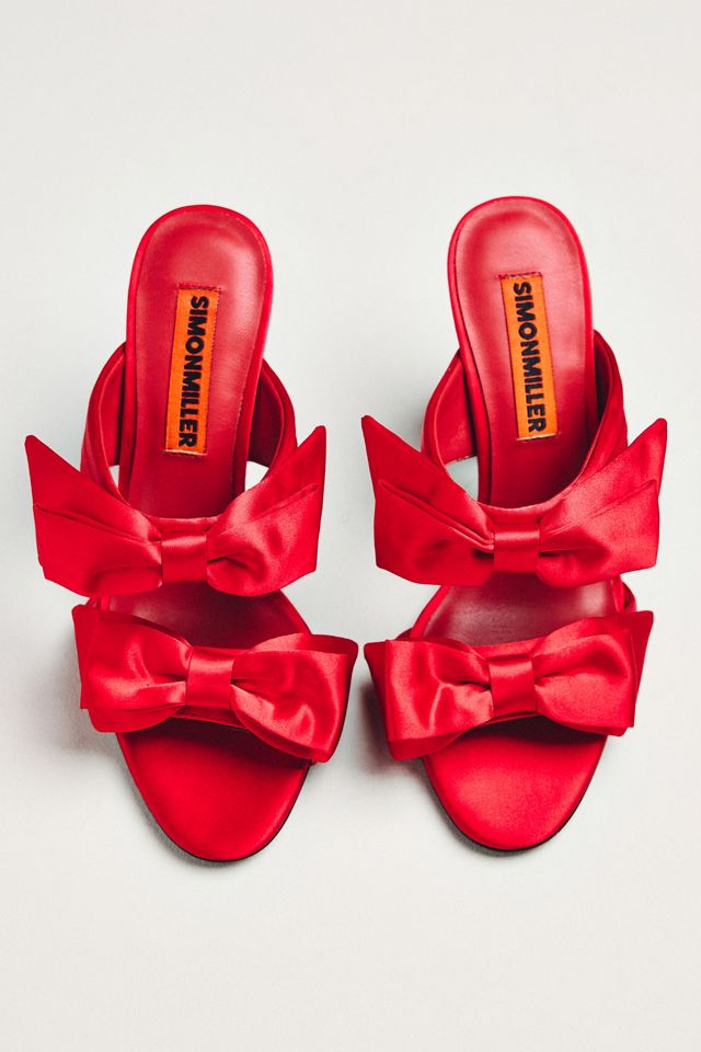 SIMONMILLER  Bow Verner Mule Heels #1
