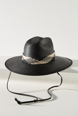 Asn Hats Surfer Boi Straw Lifeguard Rancher In Black