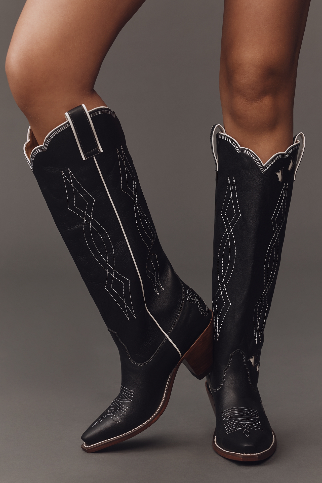 Besita Sunny Inlay Tall Western Boots