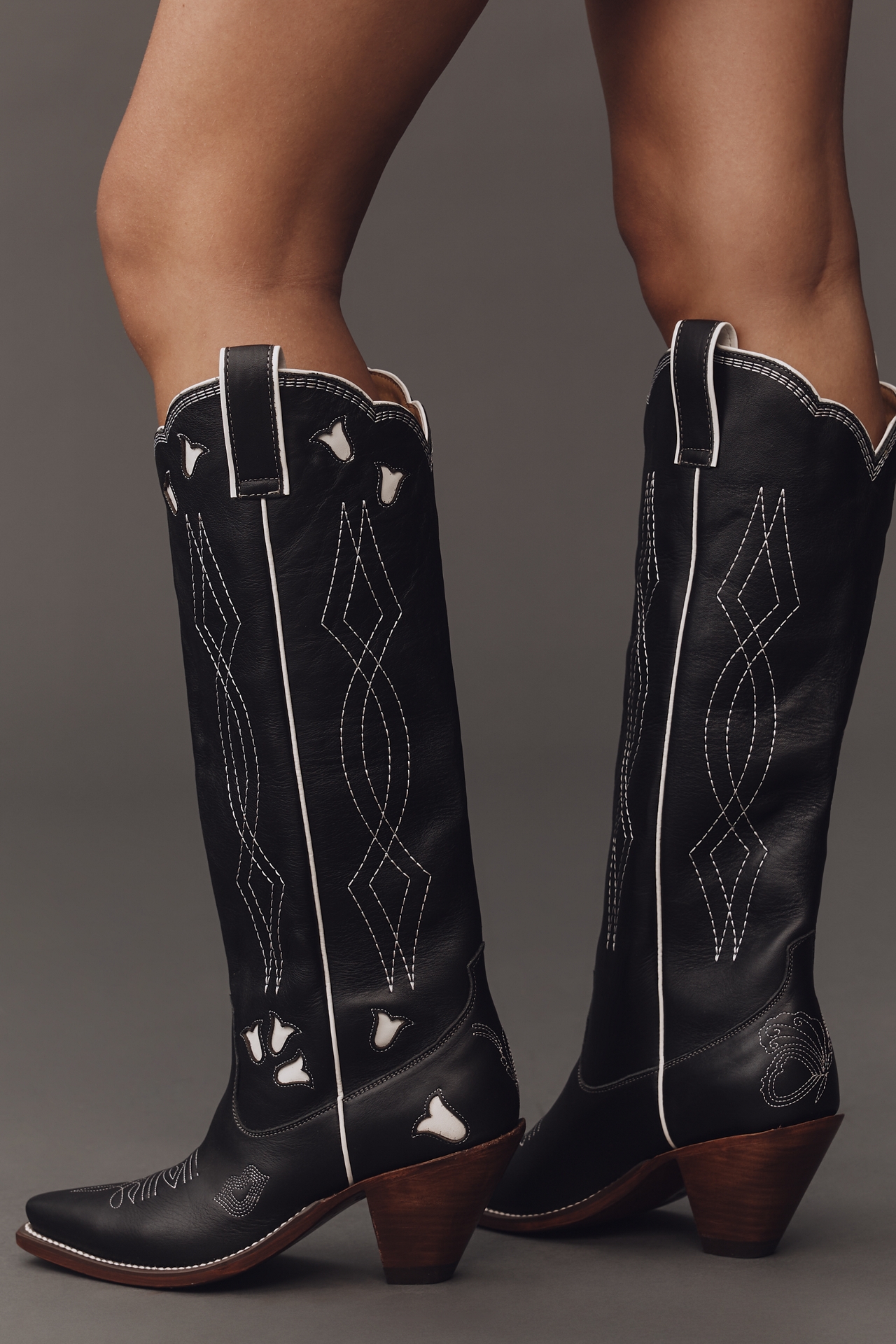 Besita Sunny Inlay Tall Western Boots