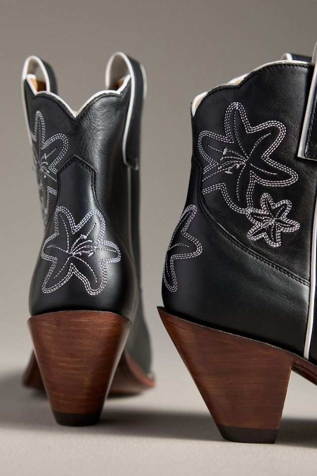 Besita Bliss Embroidered Ankle Boots #3