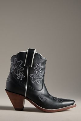 Besita Bliss Embroidered Ankle Boots