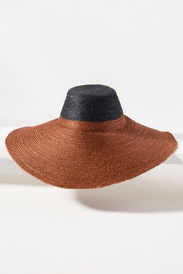 Brunna.co Riri Duo Jute Straw Bucket Hat In Brown