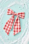 Gingham Bow Ornament