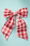 Gingham Bow Ornament