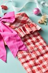 Gingham Bow Stocking 