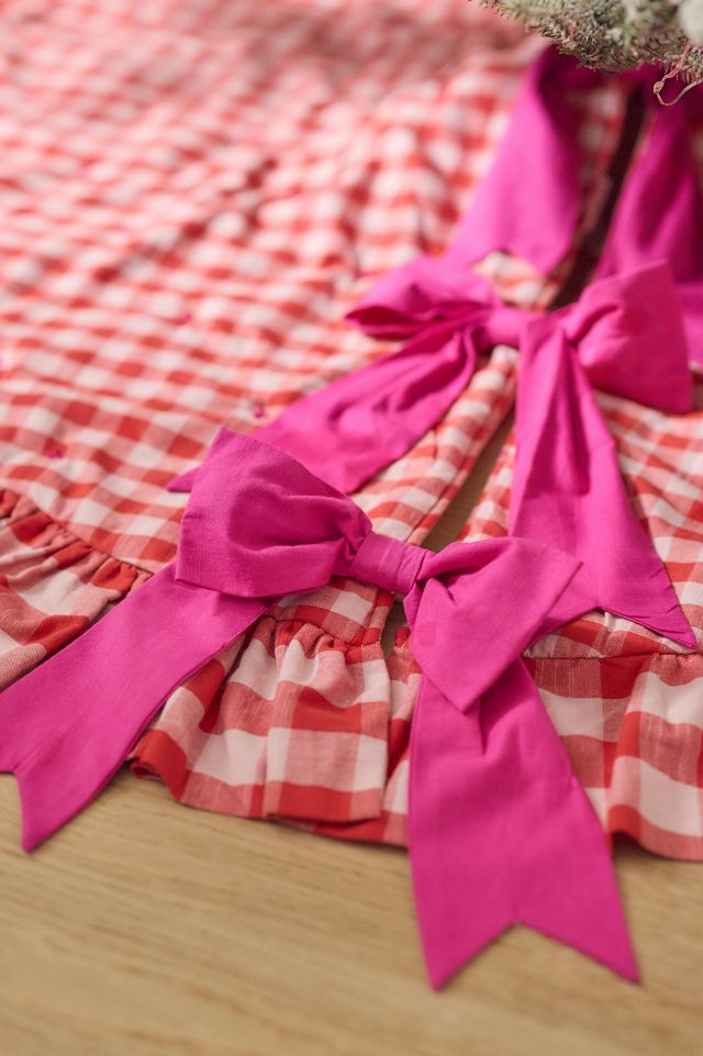 Gingham Tree Skirt #3