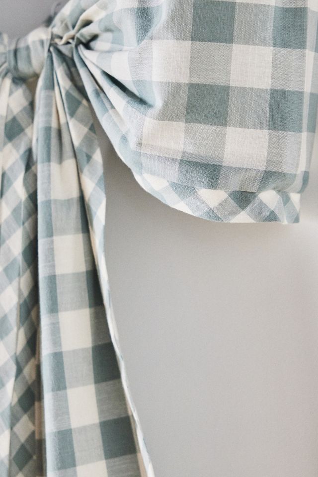 Gingham Bow Tree Topper #2