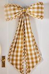Gingham Bow Tree Topper
