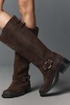 By Anthropologie Tall Moto Boots