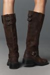 By Anthropologie Tall Moto Boots