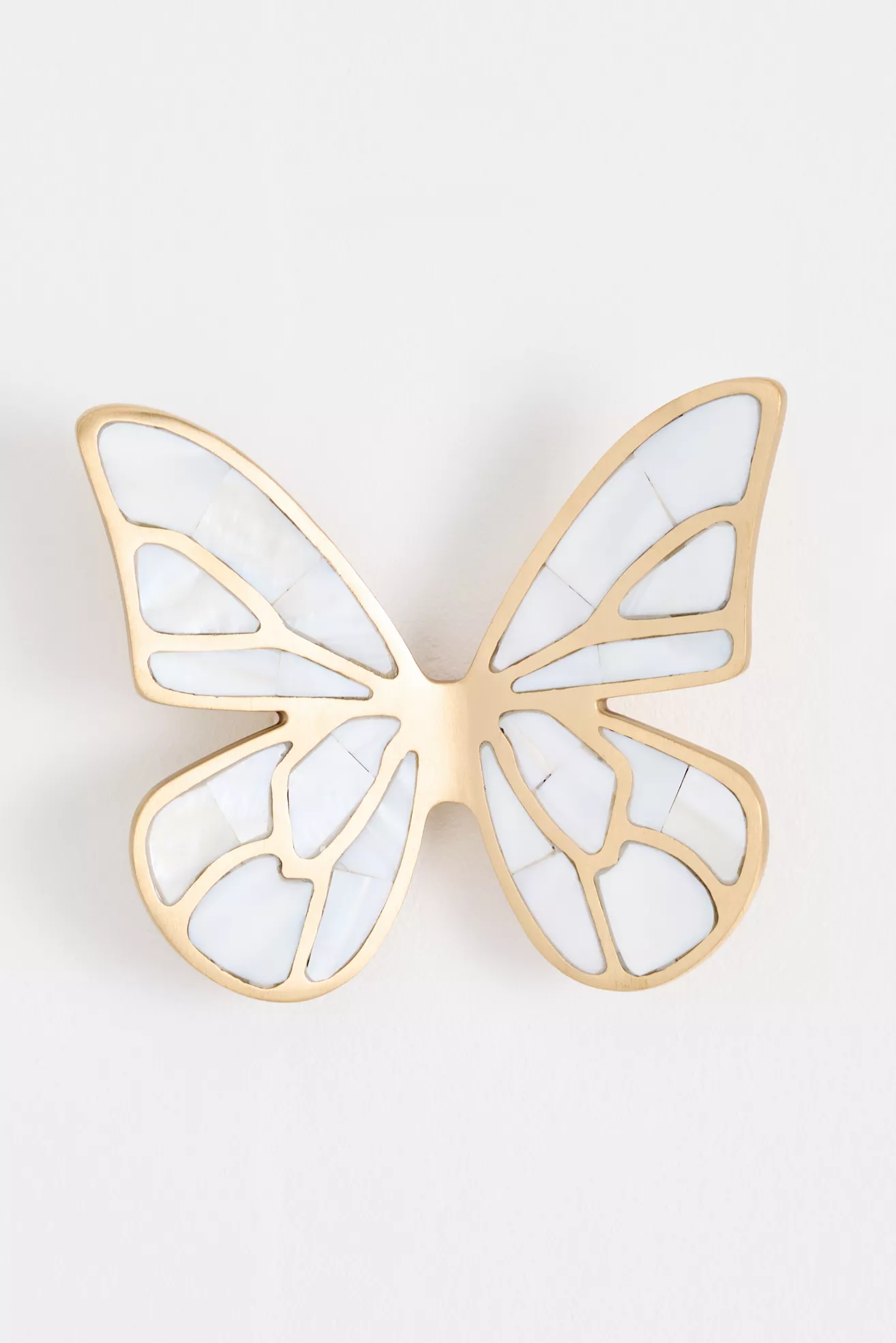 Delia Mother-Of-Pearl Butterfly Wall Charm
