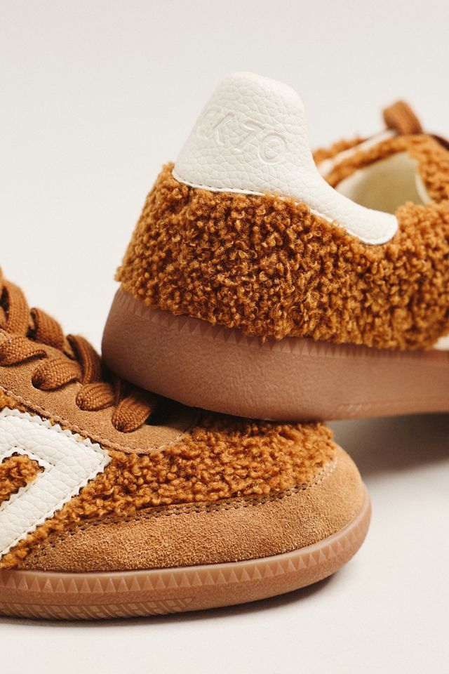 Beo Vintage Back 70 Teddy Sneakers | Anthropologie