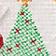 Needlepoint Hobby Glass Ornament