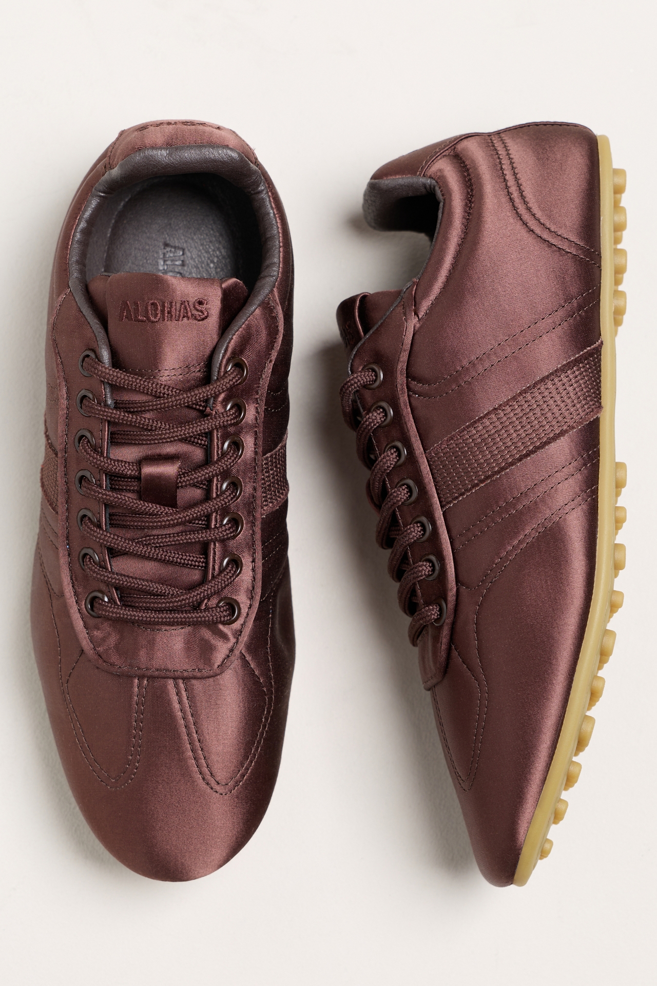 ALOHAS TB.69 Rife Satin Low-Top Sneakers