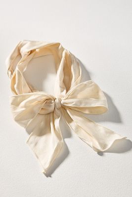 By Anthropologie Floral Tie-back Headband