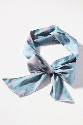 By Anthropologie Floral Tie-back Headband